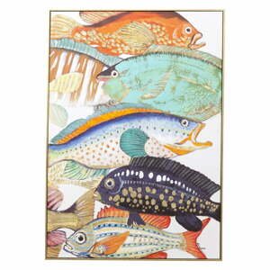 Obraz Kare Design Touched Fish Meeting II., 100 × 75 cm