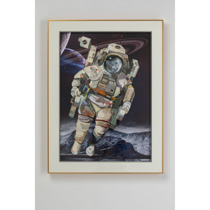 Obraz v ráme Kare Design Astronaut, 100 × 75 cm