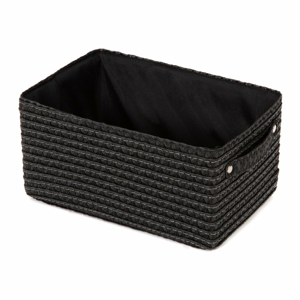 Čierny úložný košík Compactor Lilou Basket Black