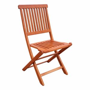 Hnedé drevené záhradné stoličky v súprave 2 ks Angwin – Garden Pleasure