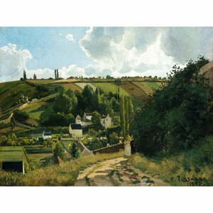 Reprodukcia obrazu Camille Pissarro - Jalais Hill Pontoise, 80 × 60 cm