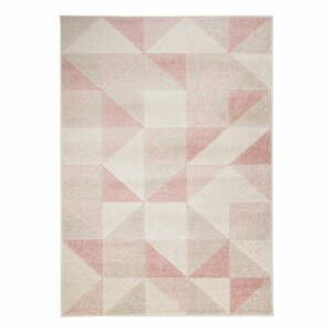Ružový koberec Flair Rugs Urban Triangle, 100 x 150 cm