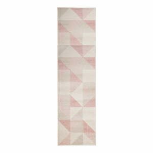 Ružový koberec Flair Rugs Urban Triangle, 60 x 220 cm