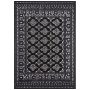 Čierny koberec Nouristan Sao Buchara, 80 x 150 cm
