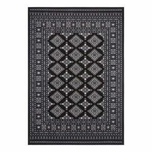 Čierny koberec Nouristan Sao Buchara, 160 x 230 cm