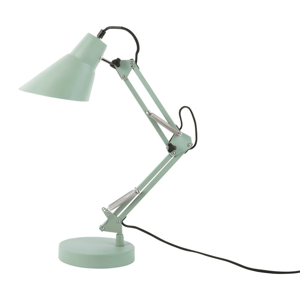 Zelená železná stolová lampa Leitmotiv Fit