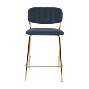 Modré barové stoličky v súprave 2 ks 89 cm Jolien – White Label