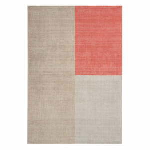 Béžovo-ružový koberec Asiatic Carpets Blox, 120 x 170 cm