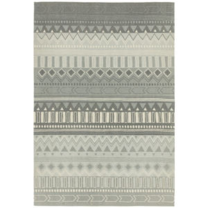 Sivý koberec Asiatic Carpets Tribal Mix, 120 x 170 cm