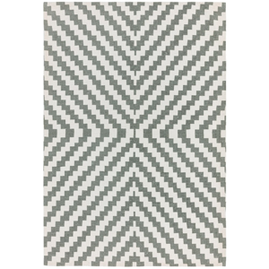 Sivo-biely koberec Asiatic Carpets Geo, 160 x 230 cm