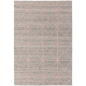 Sivo-ružový koberec Asiatic Carpets Prism, 120 x 170 cm
