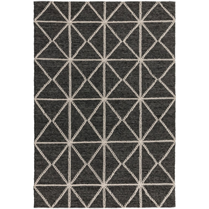 Čierno-béžový koberec Asiatic Carpets Prism, 160 x 230 cm