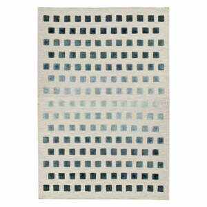 Koberec Asiatic Carpets Theo Silvery Squares, 120 x 170 cm