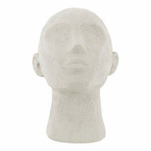Slonovinovobiela dekoratívna soška PT LIVING Face Art, výška 22,8 cm
