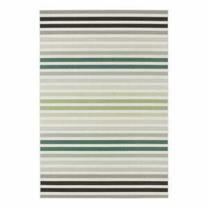 Zeleno-sivý vonkajší koberec Bougari Paros, 160 x 230 cm