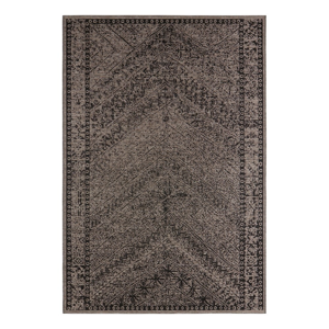 Hnedo-černý vonkajší koberec Bougari Mardin, 200 x 290 cm