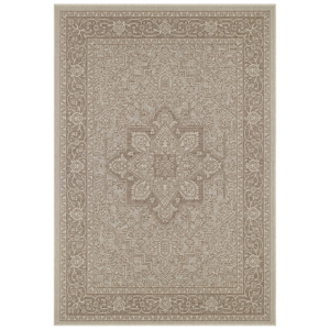 Hnedo-béžový vonkajší koberec NORTHRUGS Anjara, 160 x 230 cm