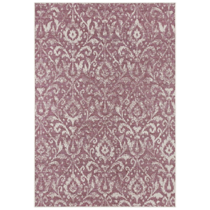Fialovo-béžový vonkajší koberec NORTHRUGS Hatta, 160 x 230 cm