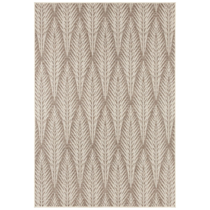 Hnedobéžový vonkajší koberec NORTHRUGS Pella, 160 x 230 cm