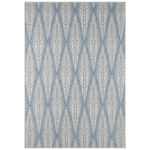 Sivomodrý vonkajší koberec NORTHRUGS Pella, 70 x 140 cm