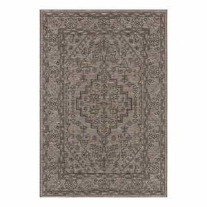 Sivohnedý vonkajší koberec NORTHRUGS Tyros, 140 x 200 cm
