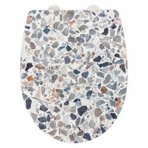 Toaletná doska Wenko High Gloss Terrazzo