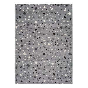 Sivý koberec Universal Adra Punto, 57 x 110 cm