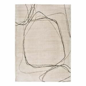 Krémovobiely koberec Universal Moana Treo, 60 x 110 cm