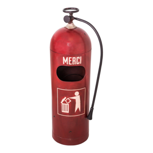 Odpadkový kôš Antic Line Extinguisher, výška 101 cm