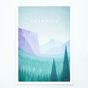 Plagát Travelposter Yosemite, A2