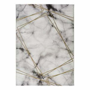 Sivo-biely koberec Universal Artist Marble, 160 x 230 cm