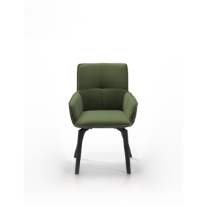 Zelená jedálenská stolička Marckeric Malibu