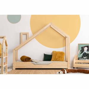 Domčeková posteľ z borovicového dreva Adeko Luna Bek, 70 x 160 cm