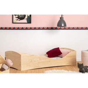 Detská posteľ z borovicového dreva Adeko Pepe Elk, 70 x 160 cm