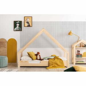 Domčeková detská posteľ z borovicového dreva Adeko Loca Cassy, 100 x 190 cm