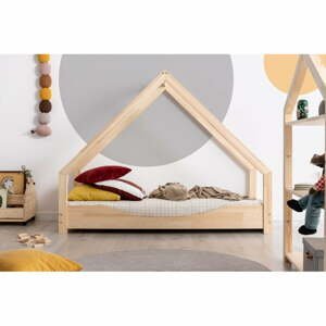 Domčeková detská posteľ z borovicového dreva Adeko Loca Elin, 70 x 170 cm