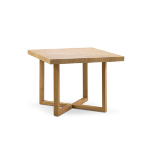 Rozkladací stôl z masívneho dubového dreva Windsor & Co Sofas Skardu, ø 100 cm