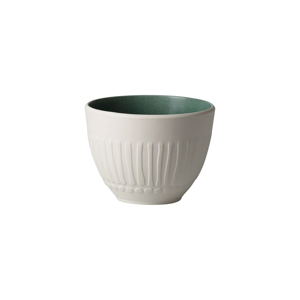 Bielo-zelená porcelánová šálka Villeroy & Boch Blossom, 450 ml