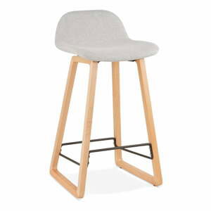 Svetlosivá barová stolička Kokoon Trapu Mini, výška sedu 72 cm