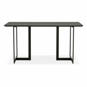 Čierny jedálenský stôl Kokoon Dorr, 150 x 70 cm