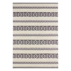 Krémovočierny koberec Mint Rugs Temara, 80 x 150 cm