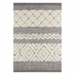 Krémovočierny koberec Mint Rugs Todra, 200 x 290 cm