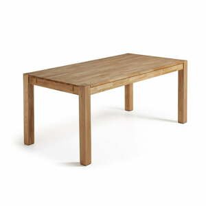 Jedálenský rozkladací stôl z dubového dreva La Forma, 180 x 90 cm