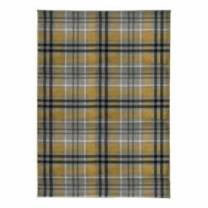 Žlto-sivý koberec Flair Rugs Highland, 160 x 230 cm