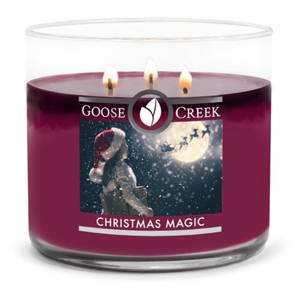 Vonná sviečka v sklenenej dóze Goose Creek Christmas Magic, 35 hodín horenia