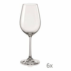 Súprava 6 pohárov na víno Crystalex Viola, 250 ml