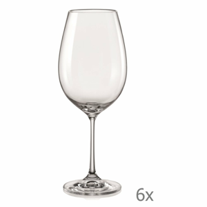 Súprava 6 pohárov na víno Crystalex Viola, 550 ml