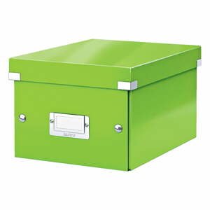 Zelená úložná škatuľa Leitz Universal, dĺžka 28 cm