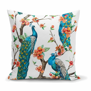 Obliečka na vankúš Minimalist Cushion Covers Peacock Flower, 45 x 45 cm