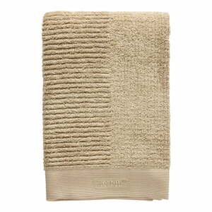 Tmavobéžový bavlnený uterák Zone Classic, 100 x 50 cm